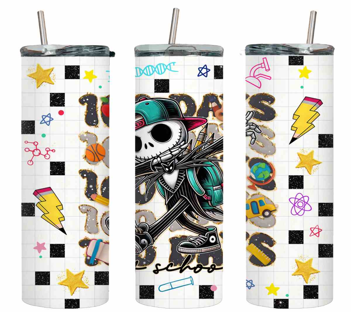 100 Days of School Jack Skellington-8776